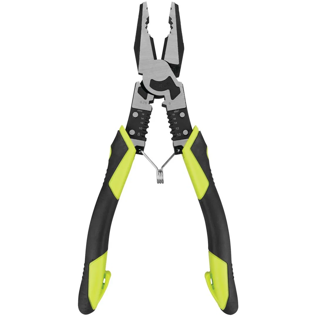W86508 – PERFORM TOOL Pliers, Multifunctional Linesman Nose 8-1/2 Inch Length Non-Reversible Without - view 2
